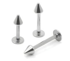 Piercing Labret Spike Aço Cirúrgico Piercing Labret Spike Aço Cirúrgico
