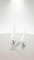 Piercing Lua Cluster Titânio 1.2mm 1 Unidade