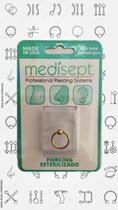 Piercing medisept captive dourado 1.2x9,5mm - ms29