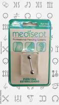 PIERCING MEDISEPT RETO BOLINHAS 1.2x16mm MS-40 PRATEADO PIERCING MEDISEPT RETO BOLINHAS 1.2x16mm MS-40 PRATEADO