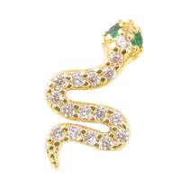 Piercing Micro Dermal Em Forma De Cobra Com Base De Titânio G23, Joia Corporal Para Implante Piercing Micro Dermal Em Forma De Cobra Com Base De Titânio G23, Joia Corporal Para Implante