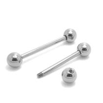 Piercing Microbell Barbell Aço Cirúrgico 1.6mm
