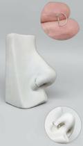Piercing Nariz D-ring Prata 925 Piercing Nariz D-ring Prata 925