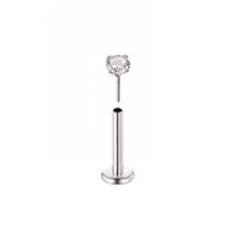 Piercing Nariz Orelha Titânio G23 Ponto De Luz Antialérgico Piercing Nariz Orelha Titânio G23 Ponto De Luz Antialérgico