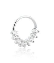 Piercing Navetes 8mm Prata 925 Piercing Navetes 8mm Prata 925