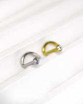 Piercing Nostril com Cristal - Titânio de Alta Qualidade