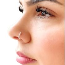 Piercing Nostril Cravejado Fino Prata legitíma 925 delicado