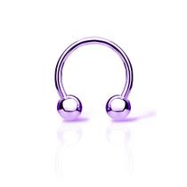 Piercing Orelha Peito Septo Aço Cirúrgico Hipoalergico Cores