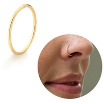 Piercing Ouro 18k legítimo de Nariz nostril orelha septo 8mm