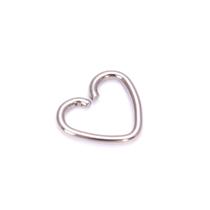 Piercing Para Daith Orelha Cartilagem Em Prata 925 Coração Piercing Para Daith Orelha Cartilagem Em Prata 925 Coração