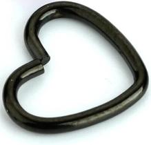 Piercing Para Daith Orelha Cartilagem Em Ródio Negro Coração Piercing Para Daith Orelha Cartilagem Em Ródio Negro Coração