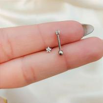 Piercing Ponto De Luz Estrela Delicada Zircônia