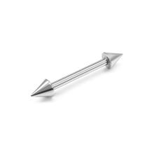 Piercing Reto Microbell 1.6mm Aço Cirúrgico Spike