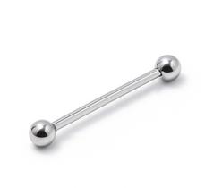 Piercing Reto para Mamilo em Aço Cirúrgico 14mm Piercing Reto para Mamilo em Aço Cirúrgico 14mm