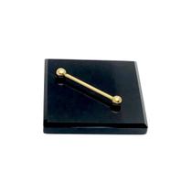 Piercing Seio Teta Mamilo Bolinha Bolinha Classico Ouro 18k