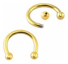 Piercing Septo Ferradura Nariz Cartilagem Preto Prata Ouro Piercing Septo Ferradura Nariz Cartilagem Preto Prata Ouro