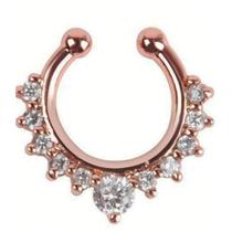 Piercing Septo Indiano Falso Fake Strass Nariz