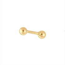 Piercing Tragus Cartilagem Orelha Hélix De Ouro 18k