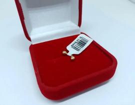 Piercing Tragus Curvado Cartilagem Orelha Sombrancelha Ouro