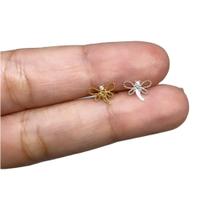 Piercing Trágus Helix Cartilagem Libélula Prata 925 Legítima