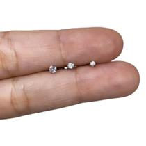 Piercing Tragus Ponto De Luz com Zircônia todos os Tamanhos