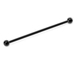 Piercing Transversal Aço Cirúrgico Black 37mm bolinha 3mm Piercing Transversal Aço Cirúrgico Black 37mm bolinha 3mm