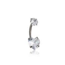 Piercing Umbigo Coração Com Zircônia Titânio G23 Ouro PVD CorDourado Piercing Umbigo Coração Com Zircônia Titânio G23 Ouro PVD CorDourado