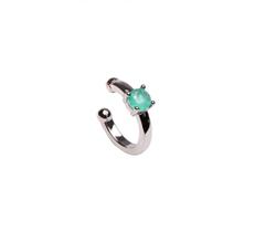 PIERCING UNITÁRIO COM PEDRA REDONDA TURMALINA FUSION BANHADO A RÓDIO - 1,2 cm - 1 g PIERCING UNITÁRIO COM PEDRA REDONDA TURMALINA FUSION BANHADO A RÓDIO - 1,2 cm - 1 g