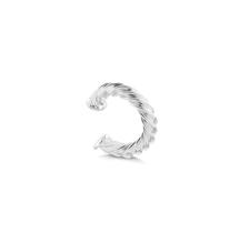 Piercing Unitário Torcido Banhado a Ródio Branco - 2g Piercing Unitário Torcido Banhado a Ródio Branco - 2g