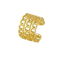 Piercing Vih Triny Encaixe Banhado a Ouro
