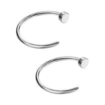 Piercings Falsos Para Nariz Femininos Em Aço Inoxidável 316L, Joias De Piercing Labret Com 2 a 6