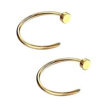 Piercings Falsos Para Nariz Femininos Em Aço Inoxidável 316L, Joias De Piercing Labret Com 2 a 6