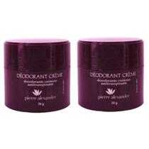 Pierre Alexander Desodorante Creme 50g Kit 2 unidades