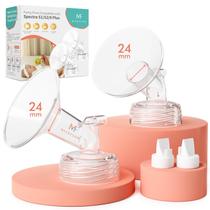 Piezas para Extractor de Leche MilkFlow - Brida de 24 mm y Válvula Duckbill (Paquete de 2)