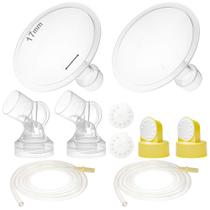 Piezas para Extractor de Leche NENESUPPLY Protectores de 17 mm Compatibles con Medela