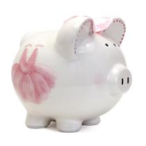 Piggy Bank Child to Charish Ceramic for Girls Sparkle Ballet