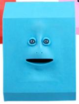 Piggy Bank Creative Face Bank Rosto humano para crianças