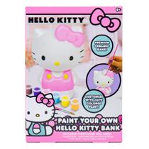 Piggy Bank Horizon Group EUA Hello Kitty Paint DIY Kids Piggy Bank Horizon Group EUA Hello Kitty Paint DIY Kids