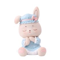 Piggy Bank Lop Eared Cat para crianças, moedas, caixa de dinheiro, plástico