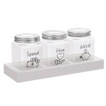 Piggy Bank Mczxon Spend Save Give for Kids Child Safe PET Piggy Bank Mczxon Spend Save Give for Kids Child Safe PET