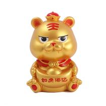 Piggy Bank New Year Tiger para meninos e meninas, resina 500g