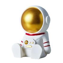 Piggy Bank NEXTAKE Space Man Astronaut em vinil dourado