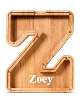 Piggy Bank Summidate Nome personalizado de madeira grande para crianças Piggy Bank Summidate Nome personalizado de madeira grande para crianças