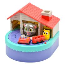 Piggy Bank Talking Tom Cat resistente a quedas para meninos 13,5 x 13,5 x 12 cm