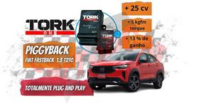 Piggyback para Fiat Fastback 1.3 Turbo T270 e Abarth 1.3 T270 com Bluetooth - Performance Aumentada