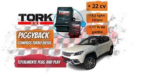 Piggyback para JEEP Compass Turbo Diesel 2022+ com Bluetooth e Controle via Aplicativo