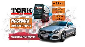 Piggyback TorkOne para Mercedes C180 1.6 Turbo com Bluetooth