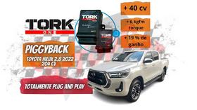 Piggyback TorkOne para Toyota Hilux / SW4 2.8 Diesel 204 cv 2022 - Conector Módulo ON/OFF