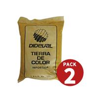 Pigment Earth Bag Yellow, 1 kg, pacote com 2