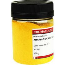 Pigmento Artístico 101 Amarelo Cad Claro Cromacolor 100g